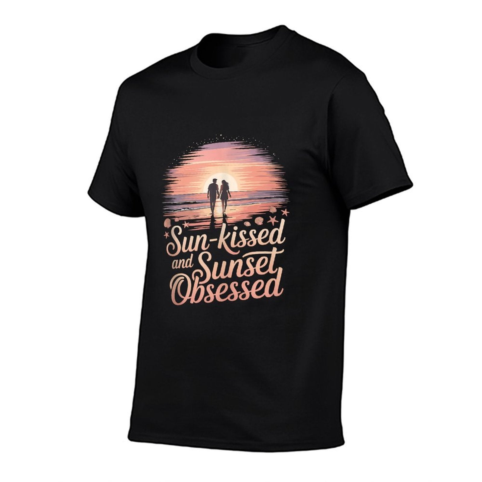 Sun-Kissed And Sunset Obsessed Vacation Getaway  Breathable T-Shirt