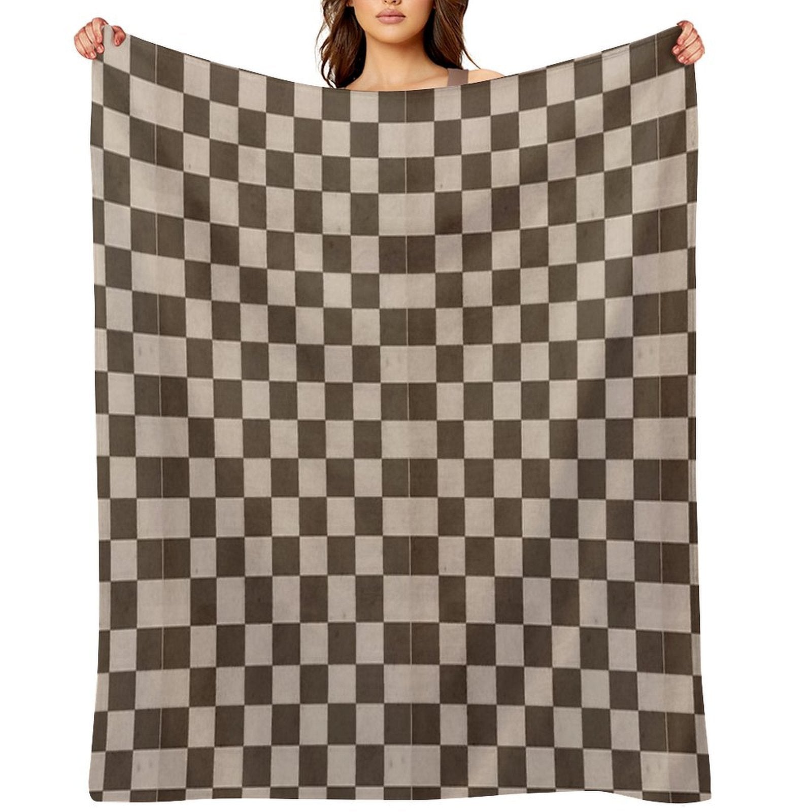 Cute Digital Art Print Wrinkle-free Throw Blanket