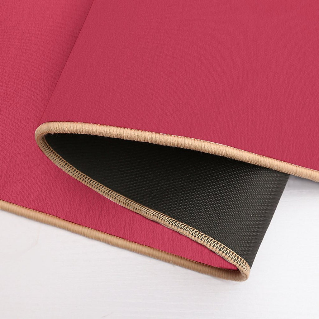 Raspberry Color  Odorless Bath Mat