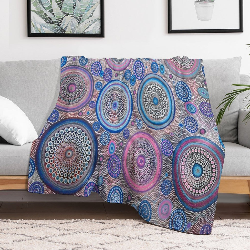 Seven Sister's Dreaming Comfort Throw Blanket