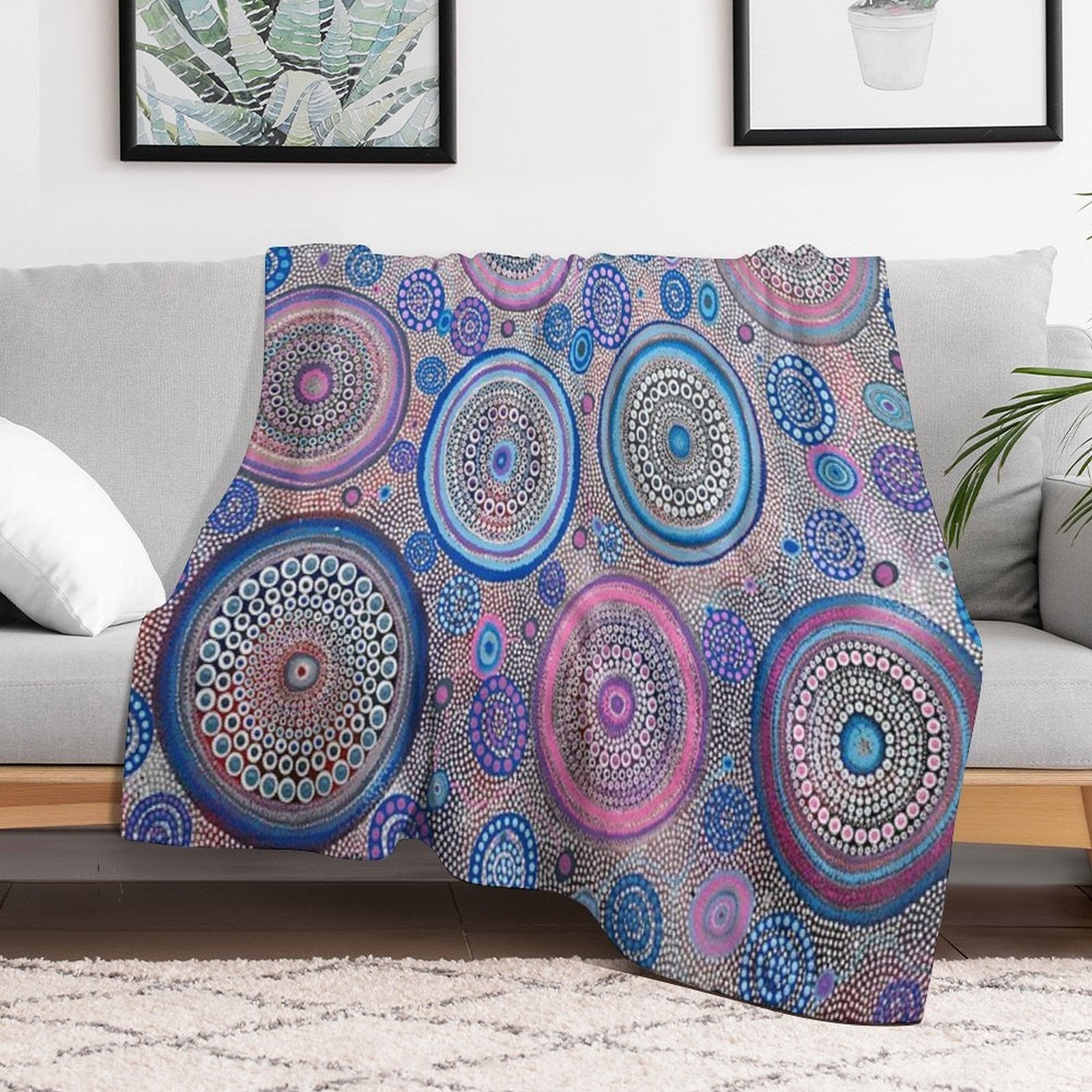 Seven Sister's Dreaming Comfort Throw Blanket