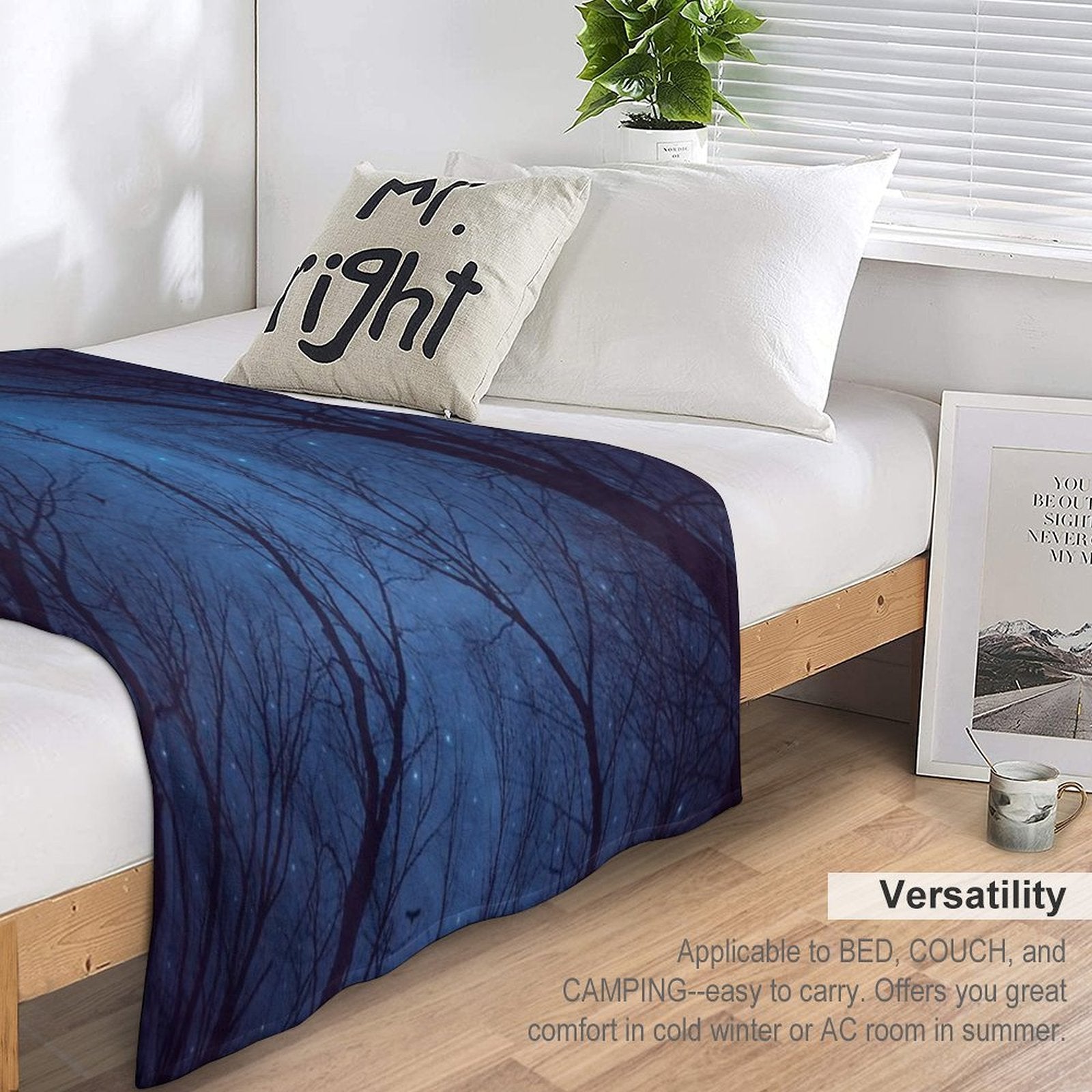 I Have Loved The Stars Too Fondly All-season Throw Blanket