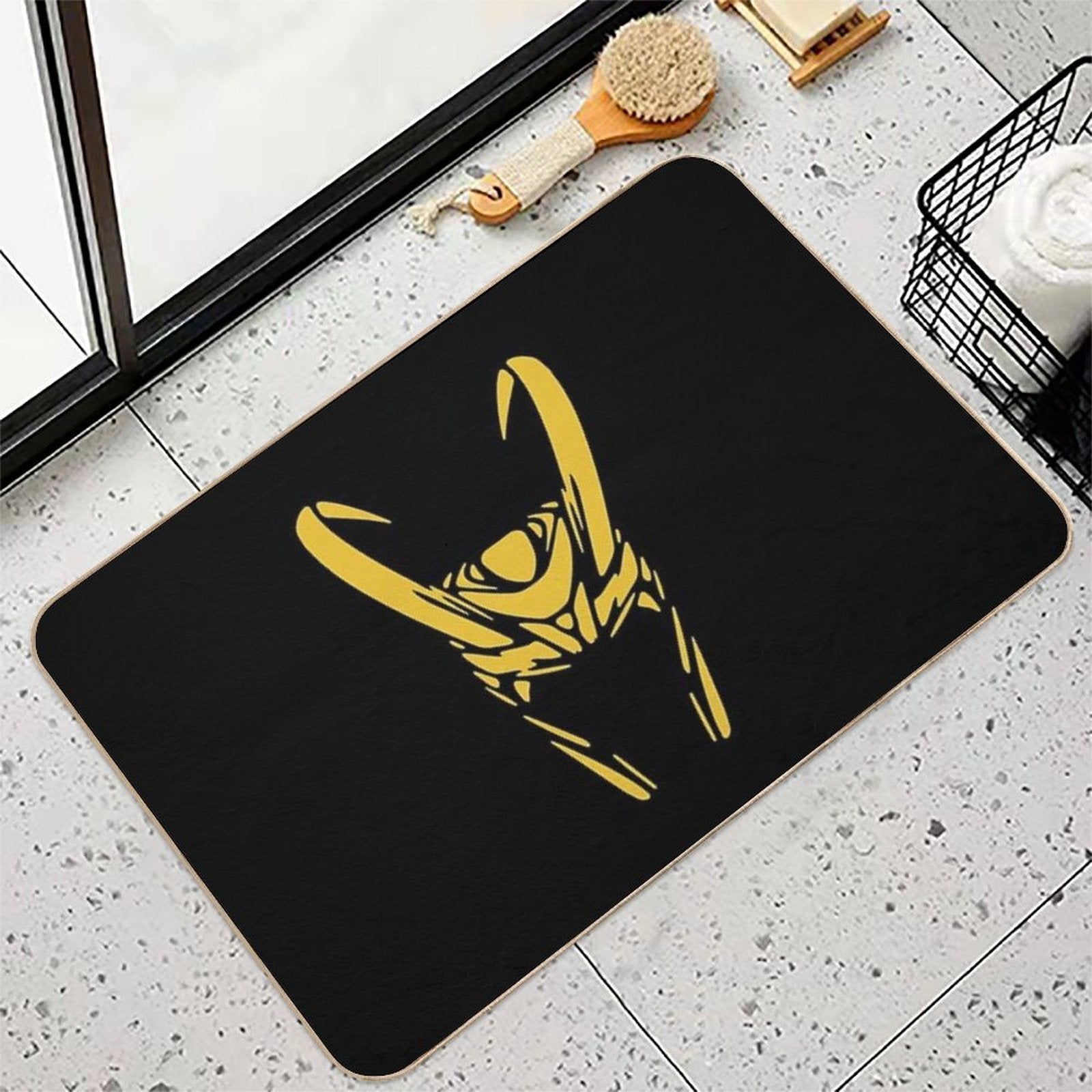 Loki’s Helmet  Pet-Safe Bath Mat