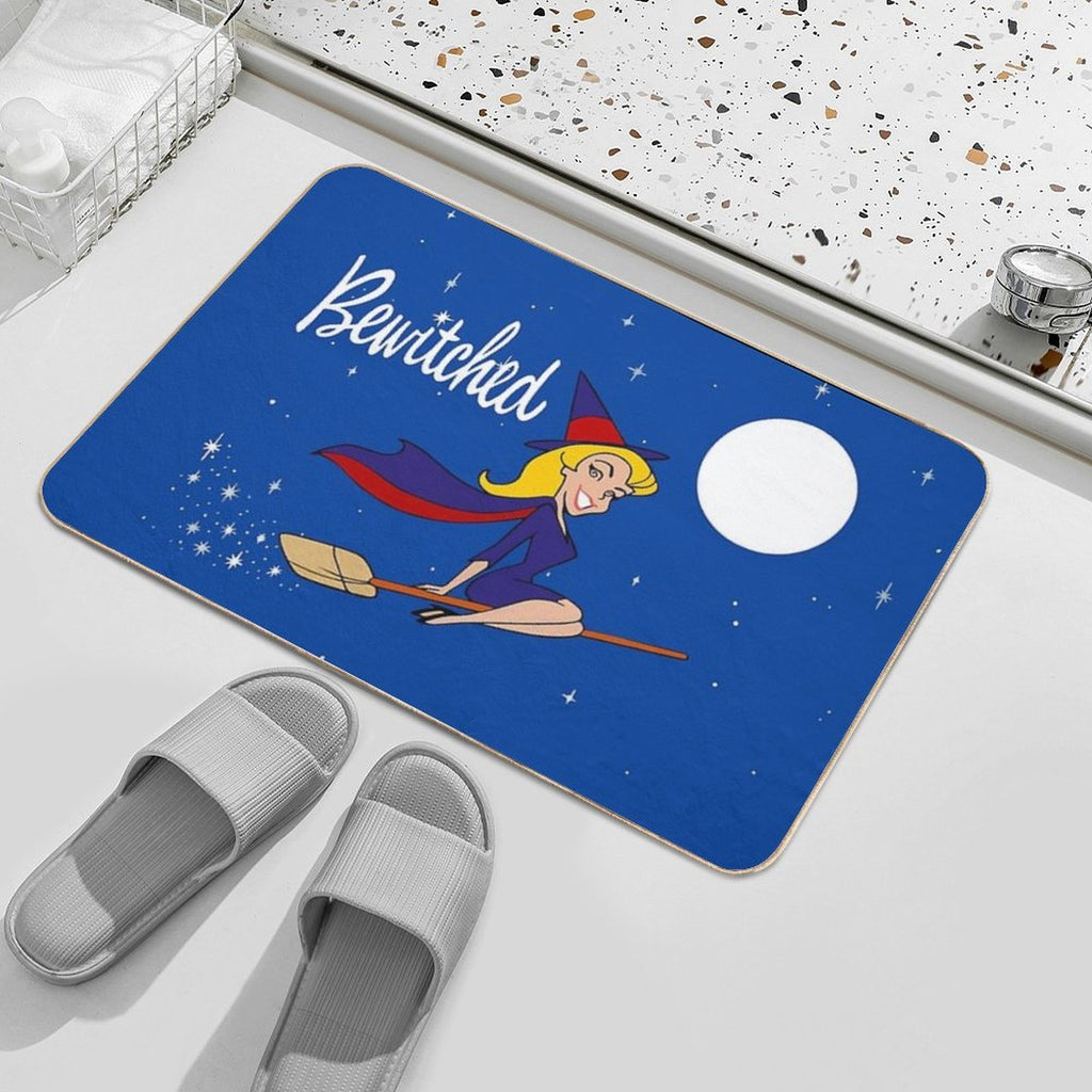 Bewitched 60s Retro  Toxin-Free Bath Mat