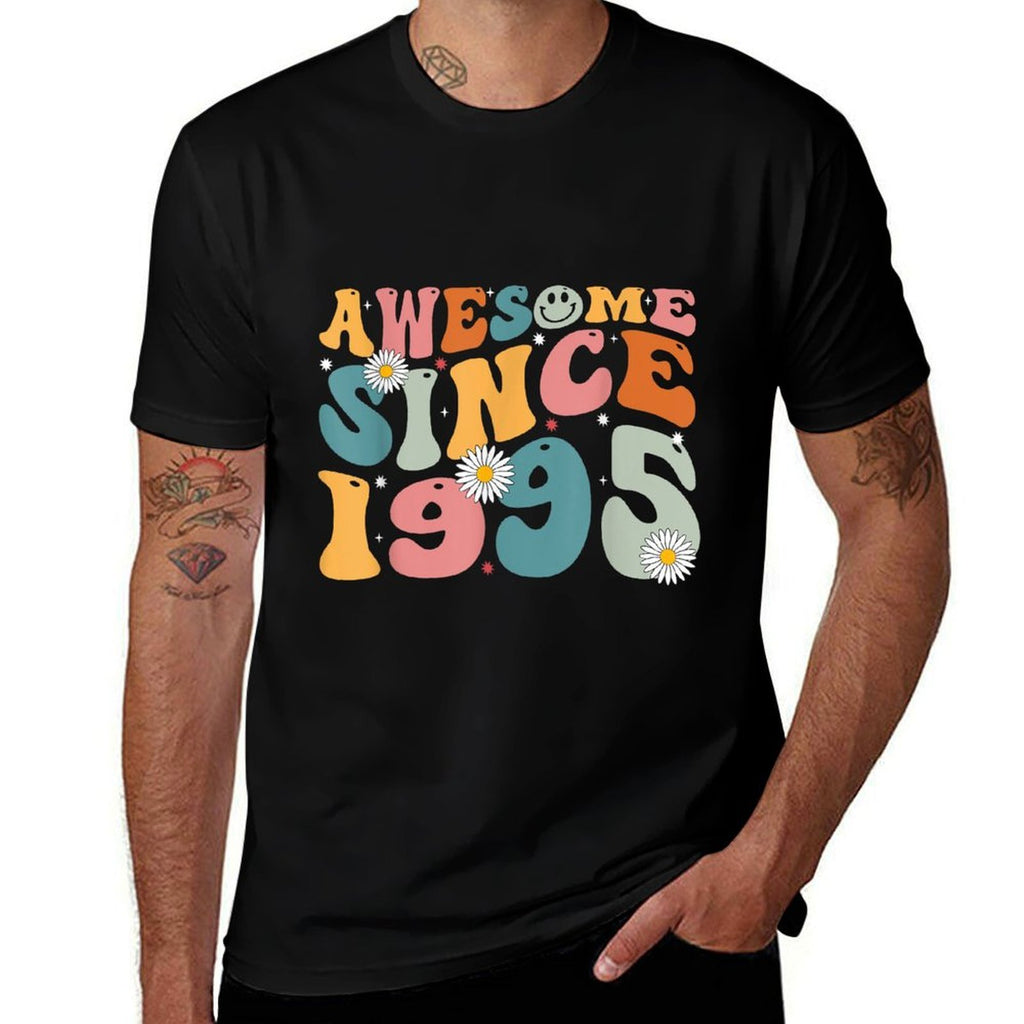 Awesome Since 1995 30th Birthday Retro Gifts Born In 1995  Lightweight T-Shirt