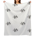 The Tortured Poets Department Taylor Swift - Title Inspired Art - Watercolour Look Durable Throw Blanket