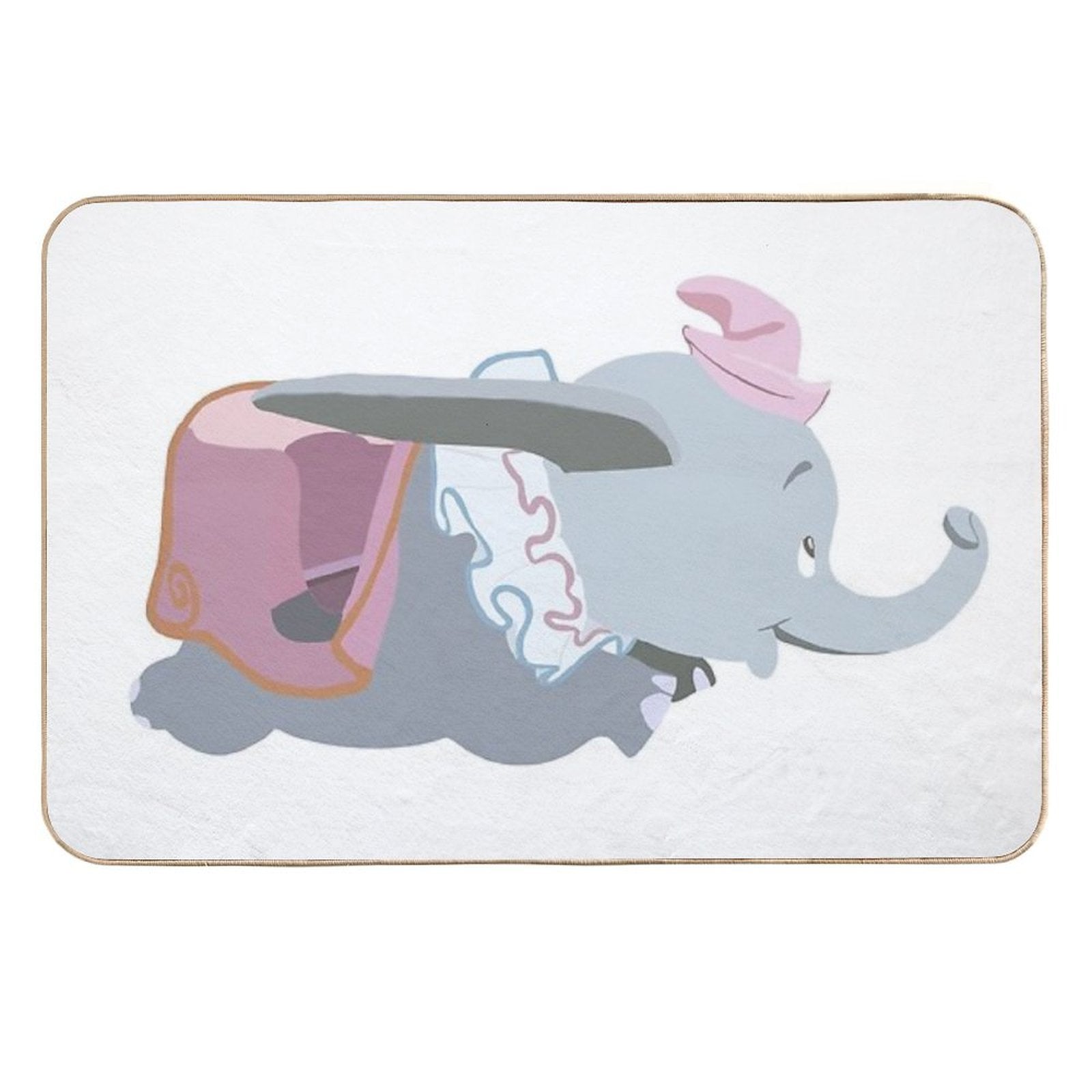 He Can Fly!  Pet-Safe Bath Mat