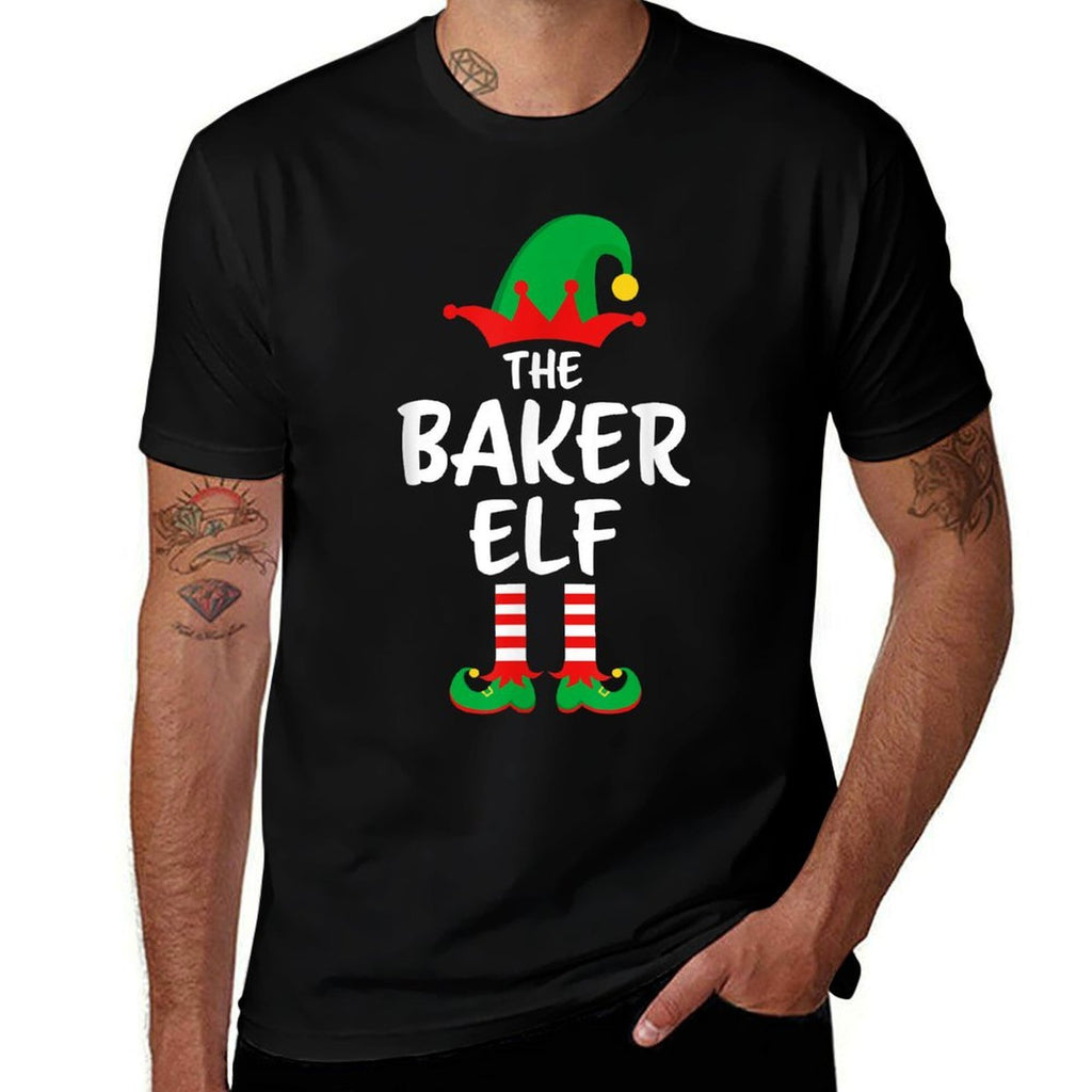 The Baker Elf Matching Family Christmas  Soft T-Shirt