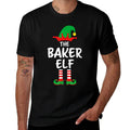 The Baker Elf Matching Family Christmas  Soft T-Shirt