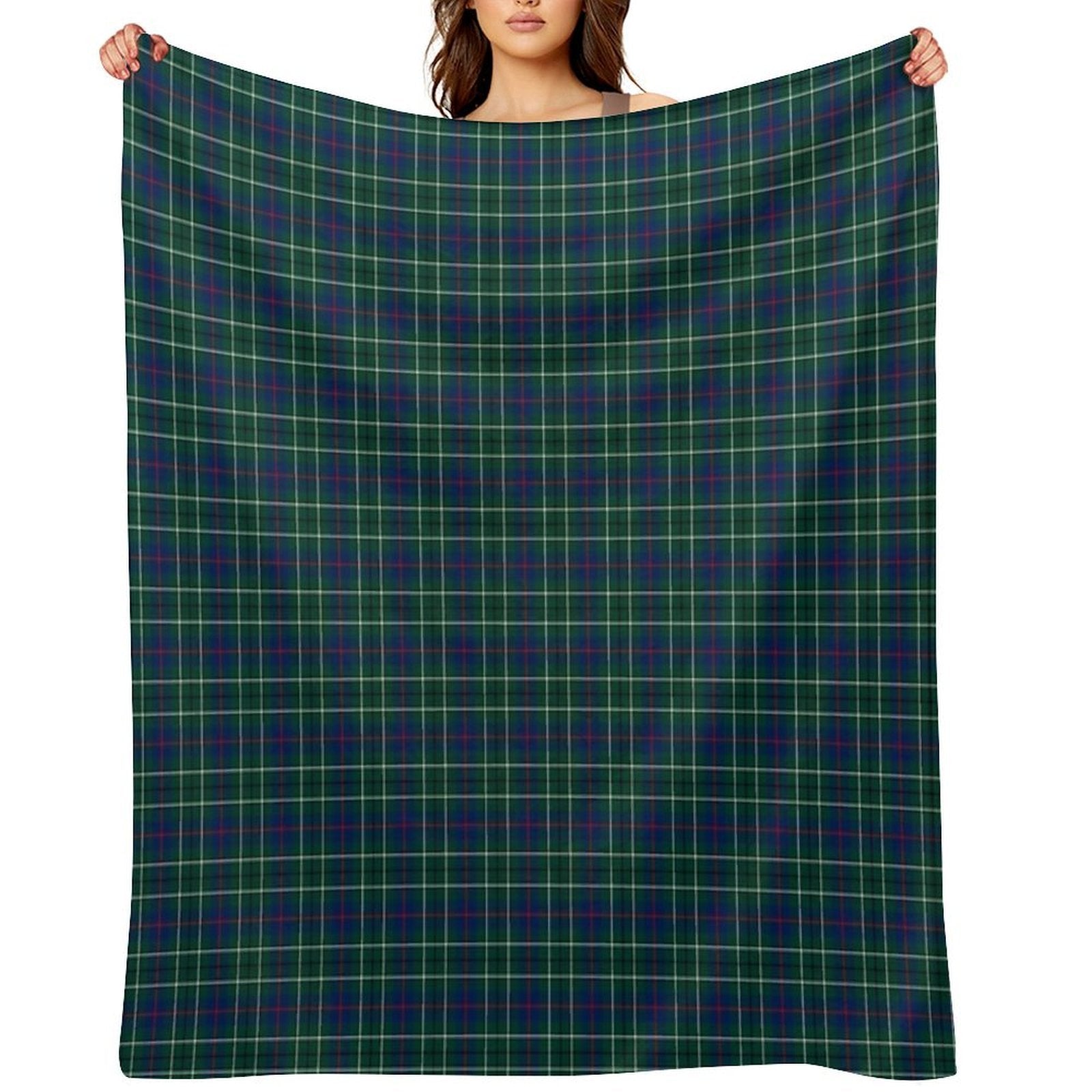 Clan Duncan Tartan Compact Throw Blanket