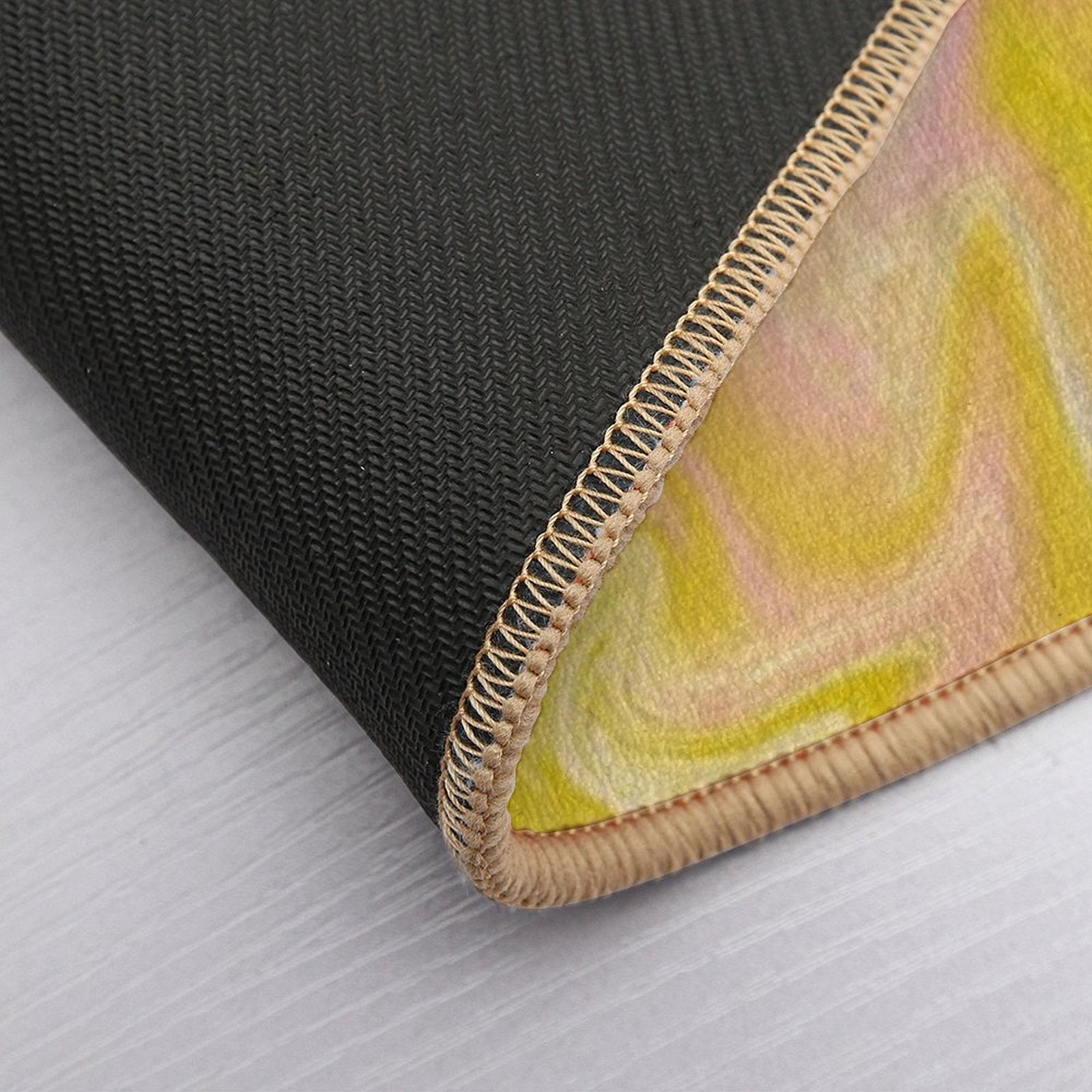 Pastel Fire  Toxin-Free Bath Mat