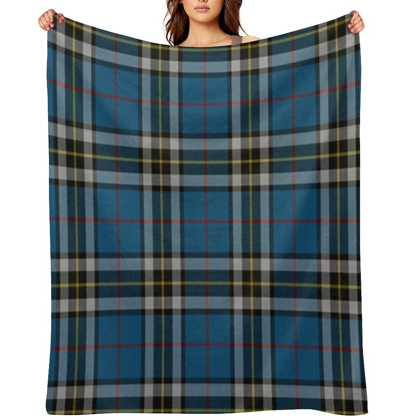 Clan Thomson Tartan Premium Throw Blanket