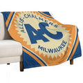 Allis Chalmers Retro Logo Machine-washable Throw Blanket