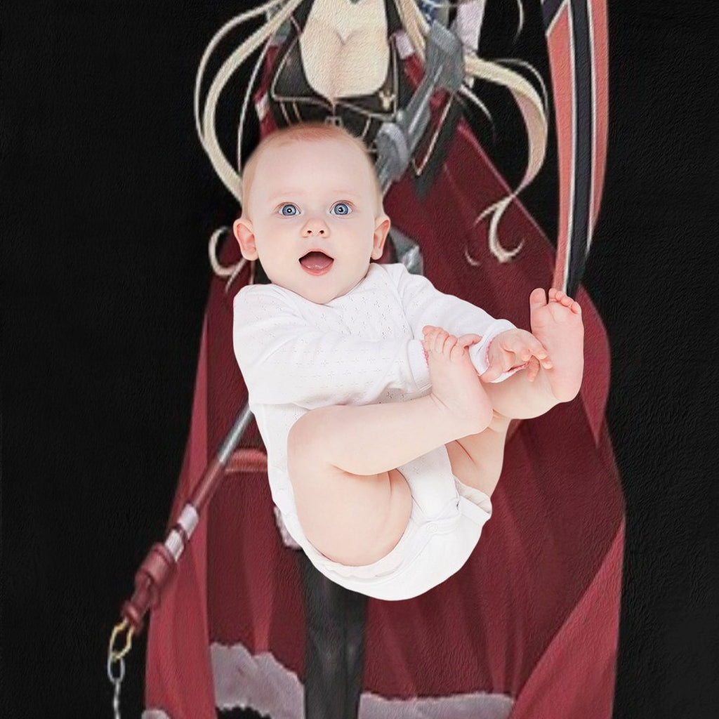 Azur Lane Bismarck Eco-conscious Throw Blanket