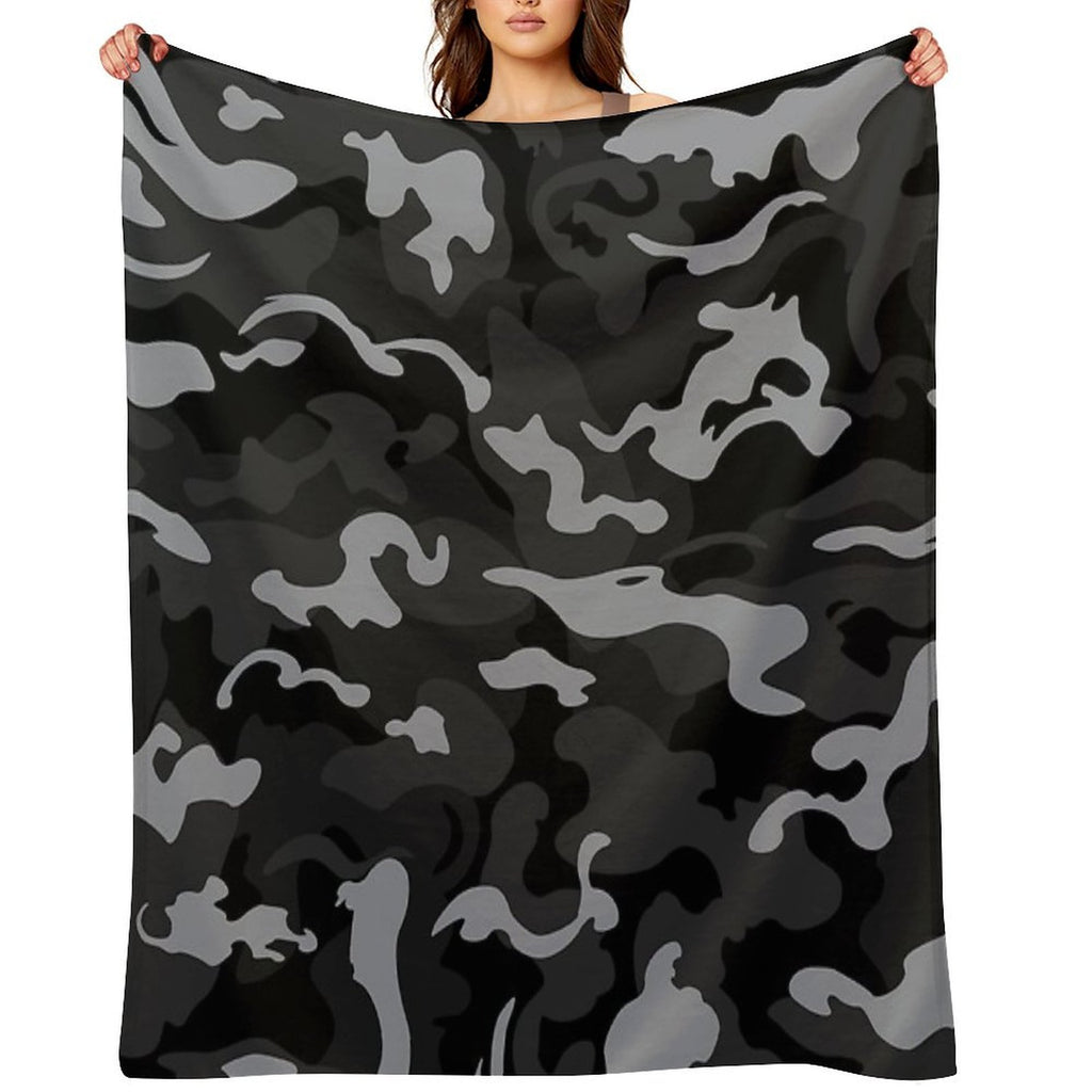 Camo Style - Urban Camouflage Easy Care Throw Blanket