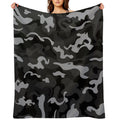 Camo Style - Urban Camouflage Easy Care Throw Blanket