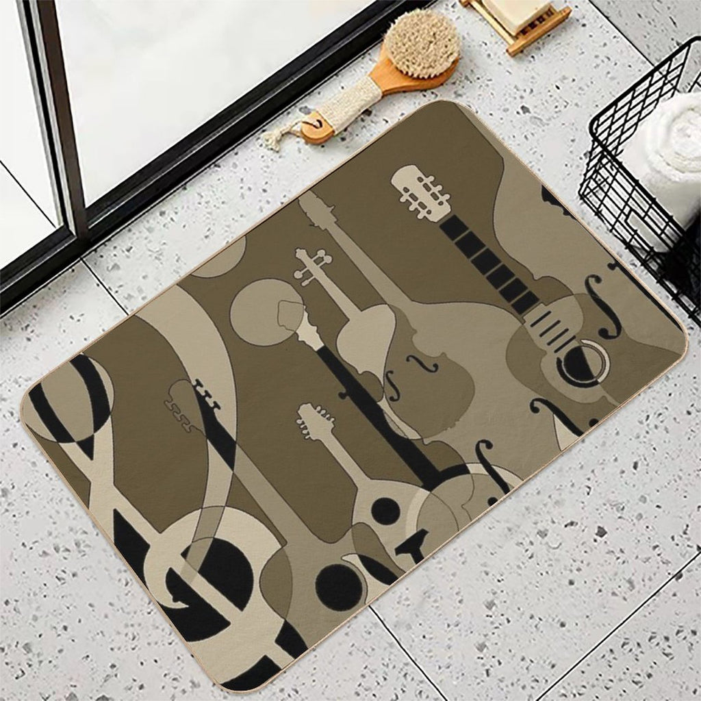 Music Lover  Dirt-Trapping Bath Mat