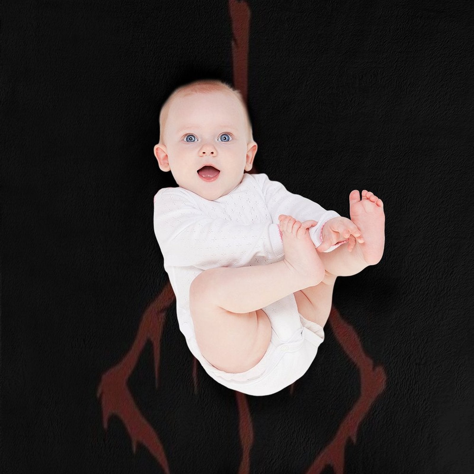Bloodborne Hunter’s Mark Lightweight Throw Blanket