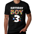 The 3rd Birthday Boy Autism Awareness Puzzle Piece  Relaxed-fit T-Shirt