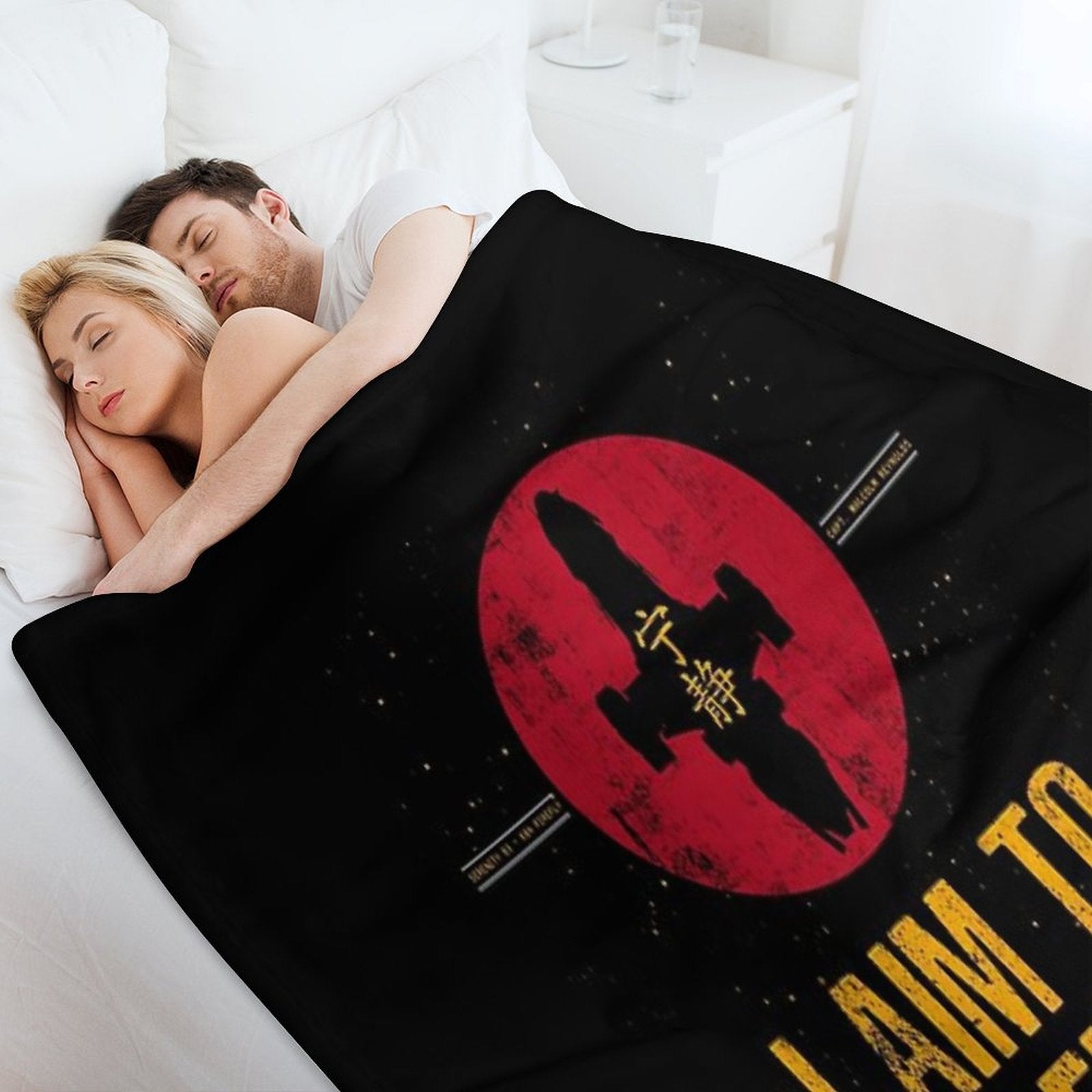 I Aim To Misbehave Lightweight Throw Blanket