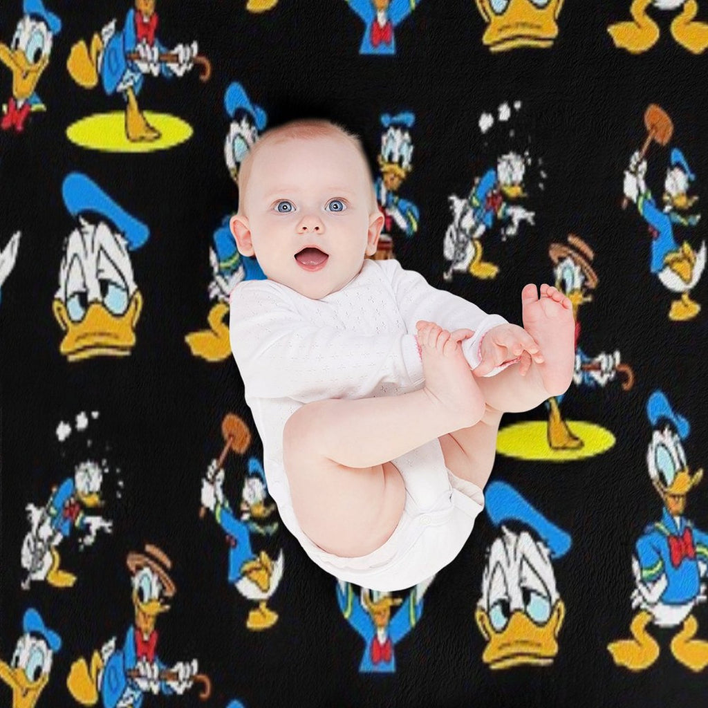 Donald Duck Collage Lightweight Throw Blanket
