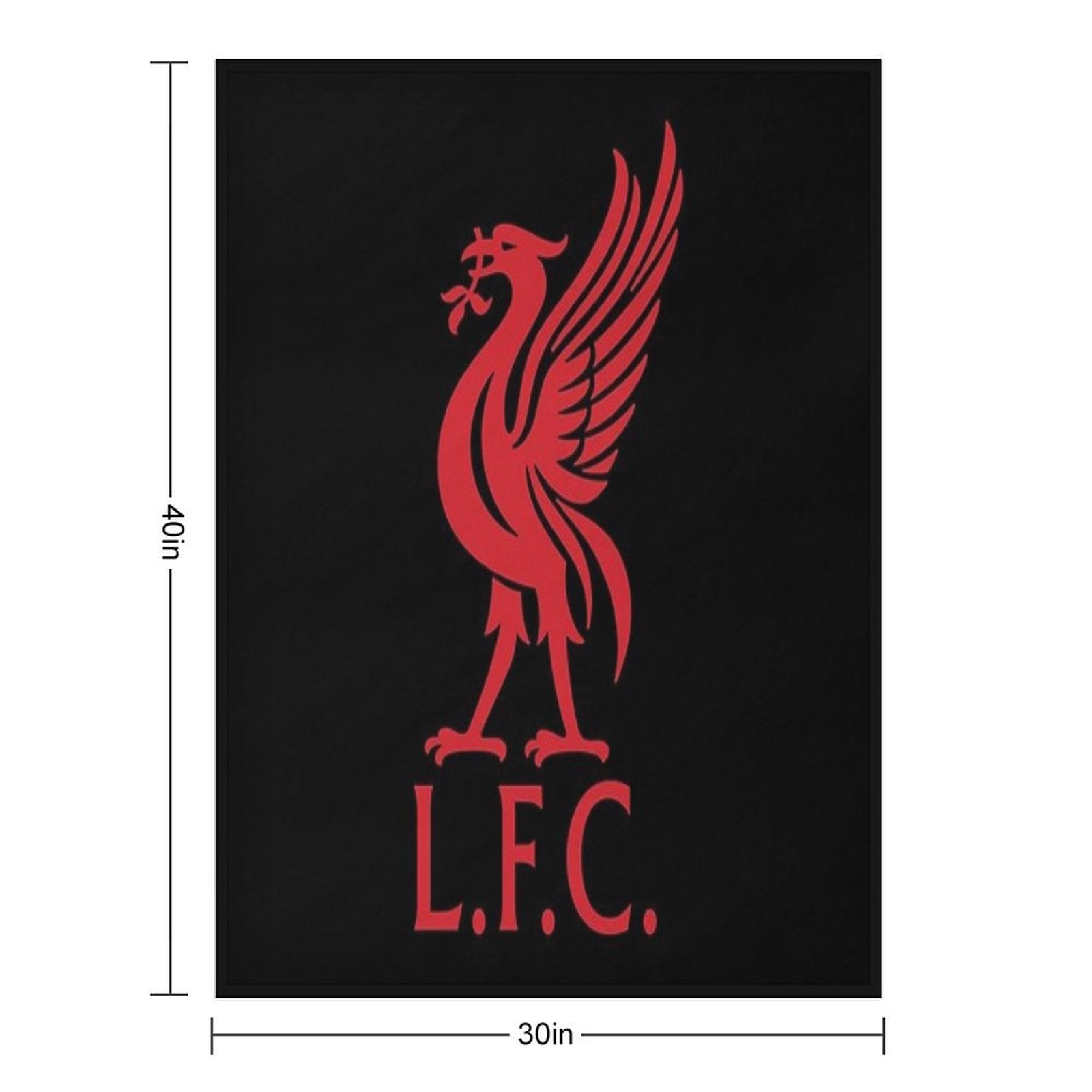 Class Is Permanent - Liverpool Red Eco-conscious Throw Blanket