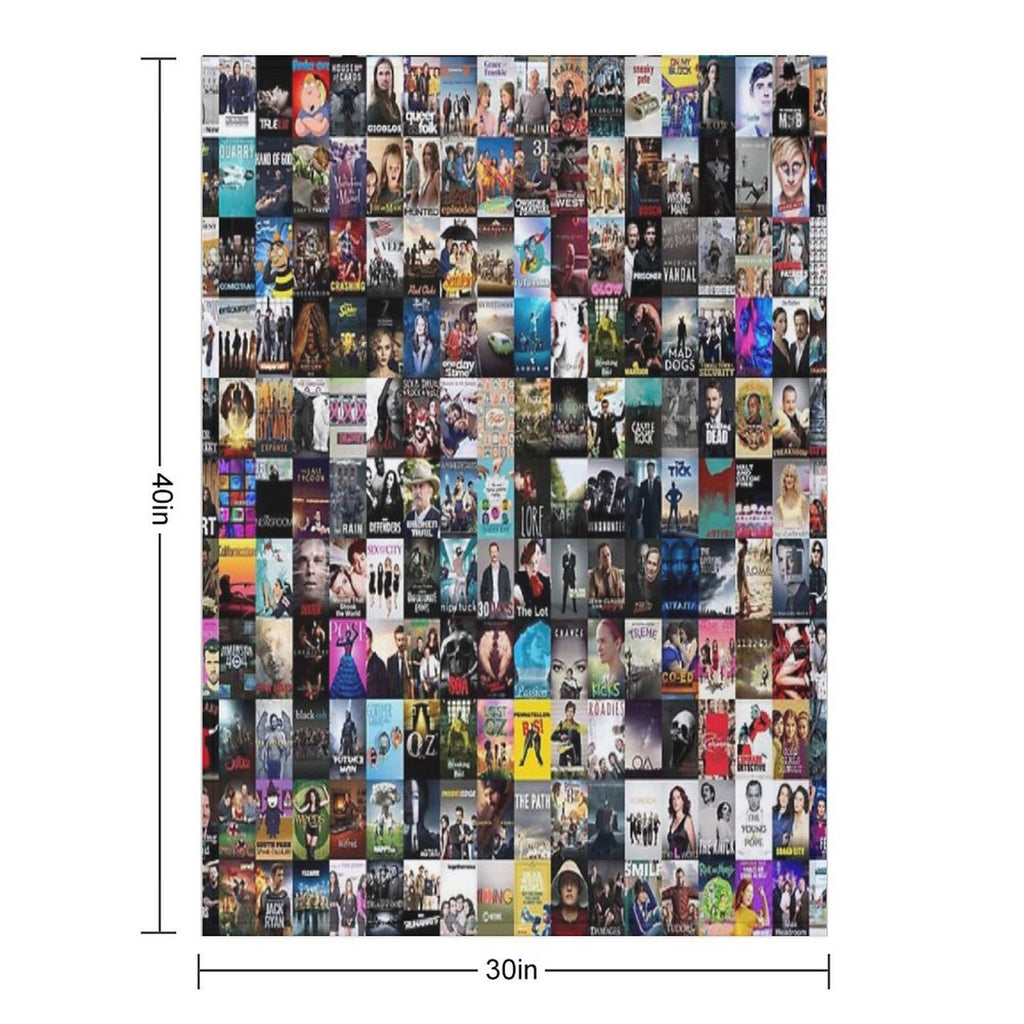 Cable Television Shows Machine-washable Throw Blanket