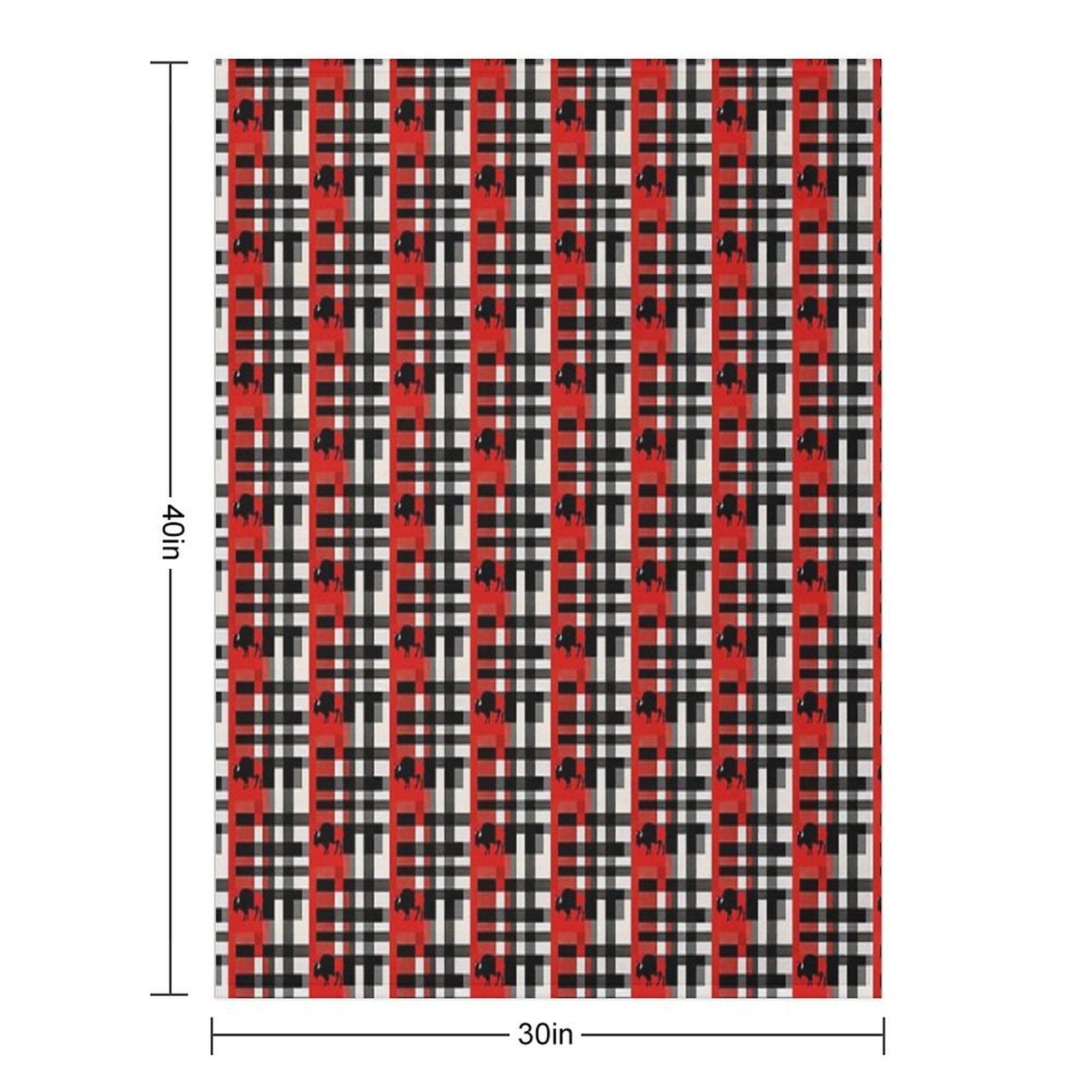 Plaid Pattern PT5120 Wrinkle-free Throw Blanket