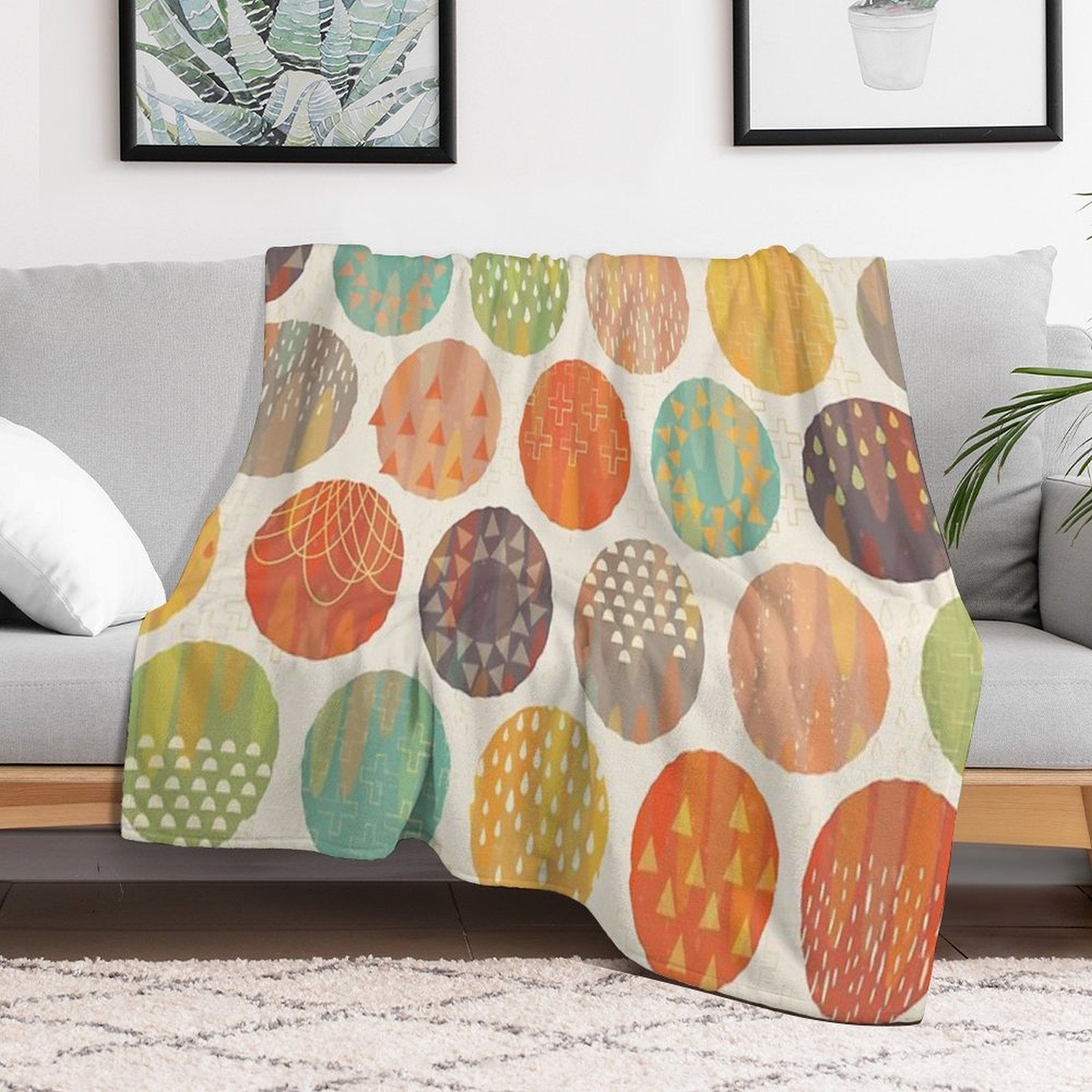 Celestial Bodies Anti-pilling Throw Blanket