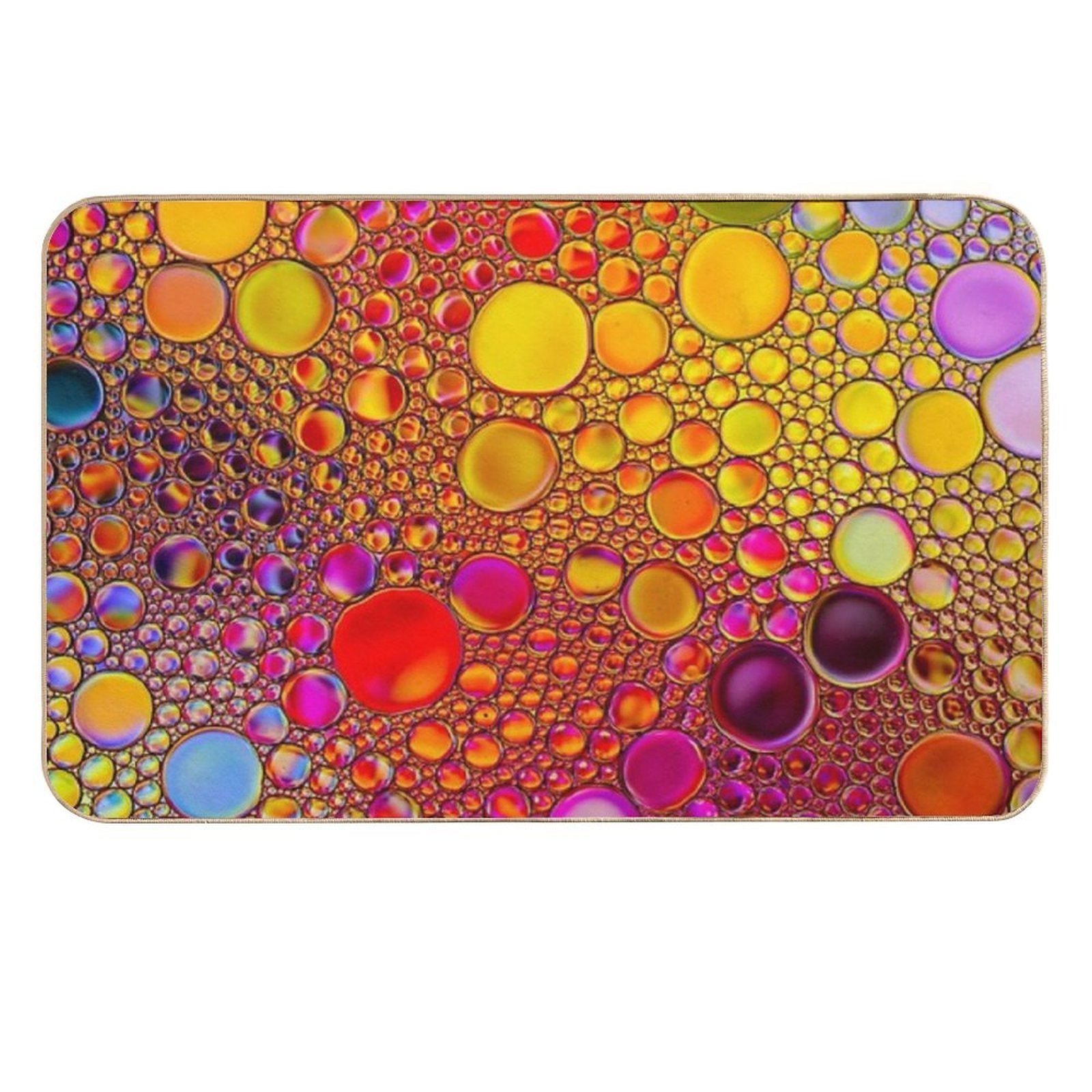 Bubble Pattern  Versatile Bath Mat
