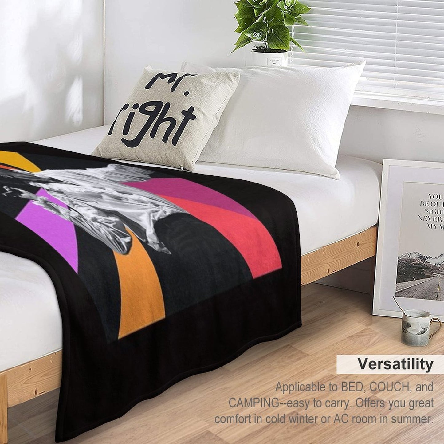 Mika Live from Brooklyn Steel Easy Care Throw Blanket