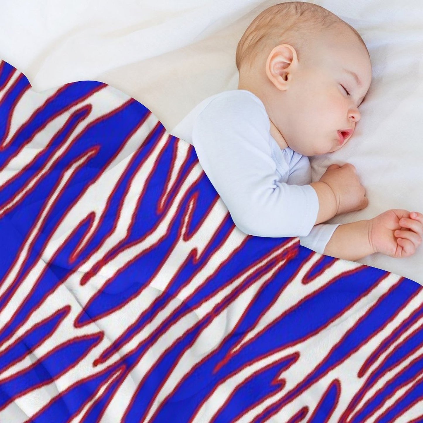 Zuba Print Pattern All-season Throw Blanket
