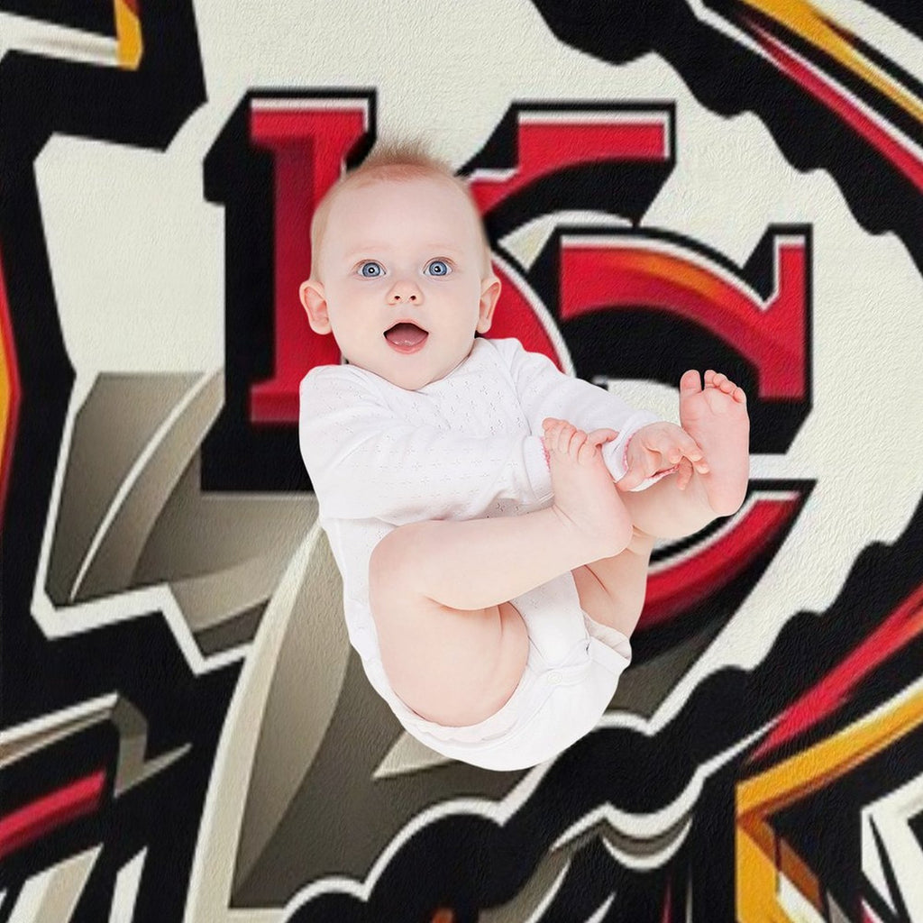 Chiefs Football Shrink-resistant Throw Blanket