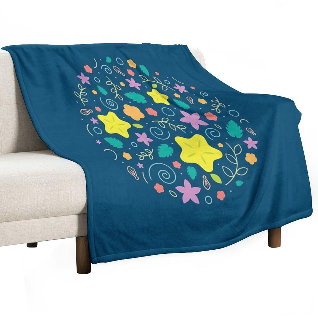 Destiny Pattern - Dark Multi-functional Throw Blanket