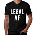 Legal Af 21st Birthday18th Birthday  Heathered Texture T-Shirt