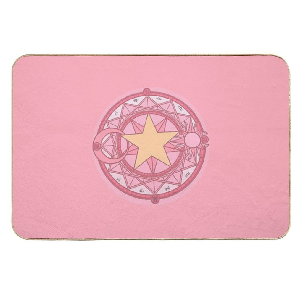 Magic Circle  Easy To Clean Bath Mat