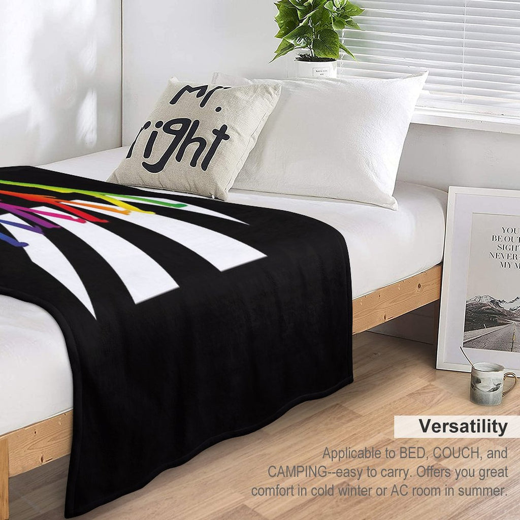 Logo Beatles Travel-friendly Throw Blanket