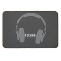 Techno Music  High-Traffic Bath Mat