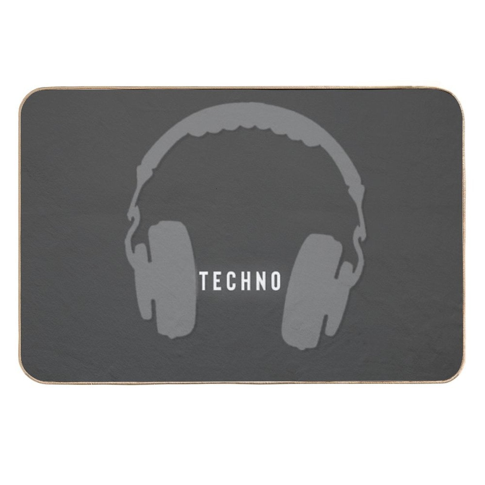 Techno Music  High-Traffic Bath Mat
