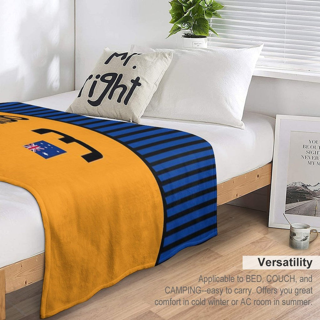 F1 2021 - #3 Ricciardo Comfort Throw Blanket