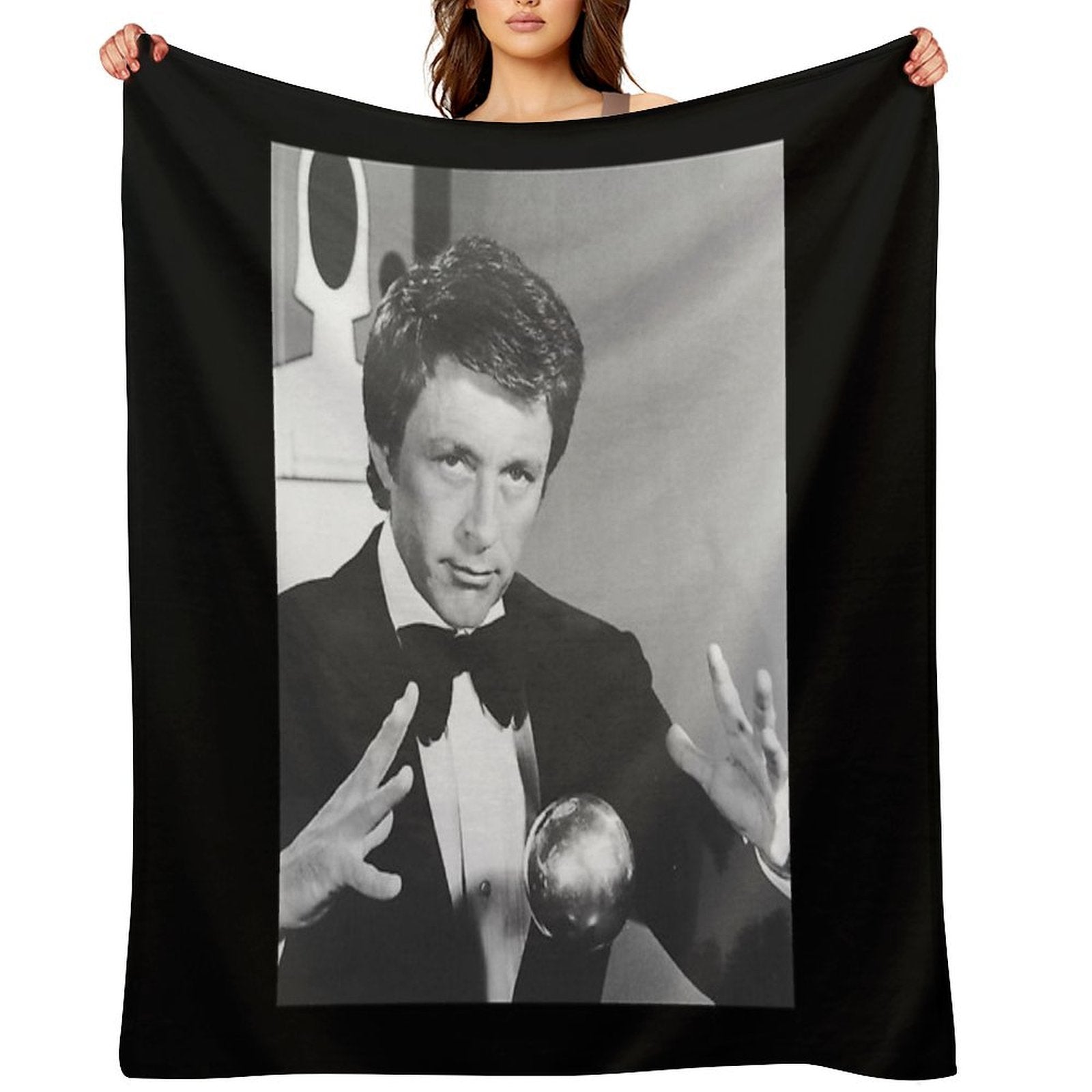 Bill Bixby Art Compact Throw Blanket