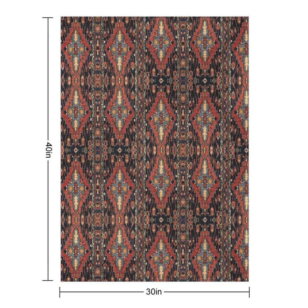 Twin Diamonds Machine-washable Throw Blanket