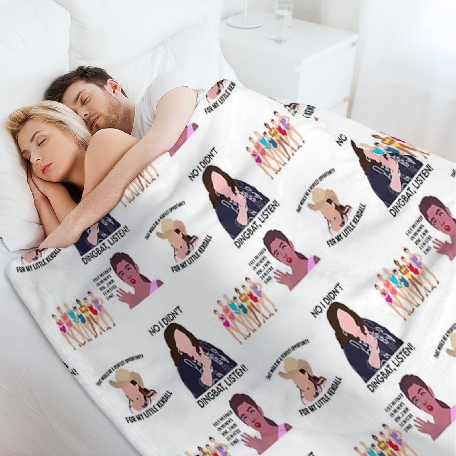 Dance Moms Sticker Pack Lightweight Throw Blanket