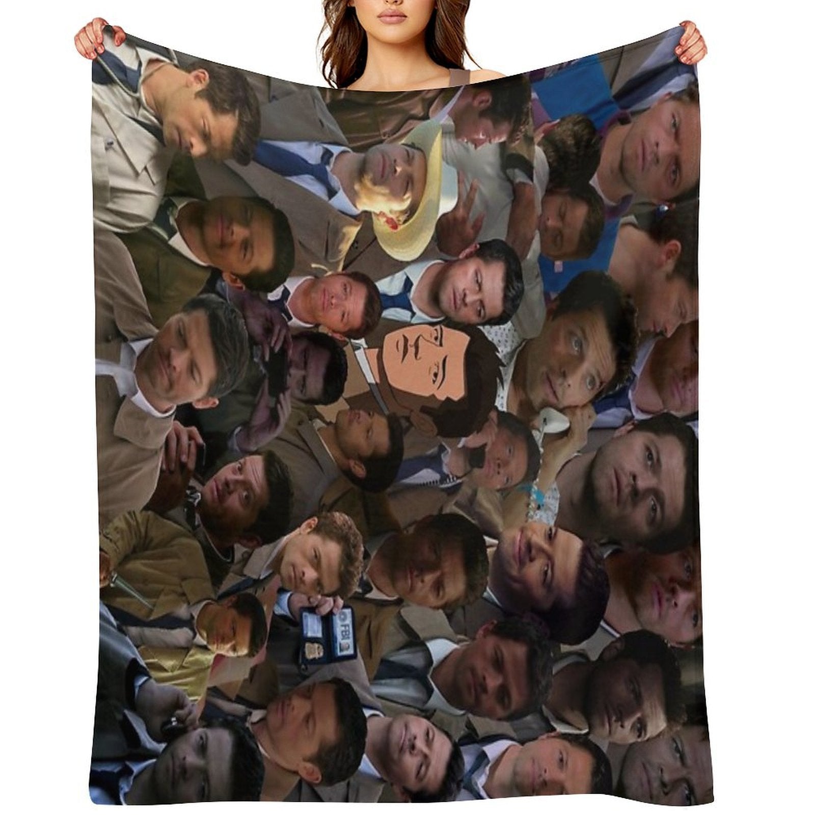 Castiel Collage Blanket All-season Throw Blanket