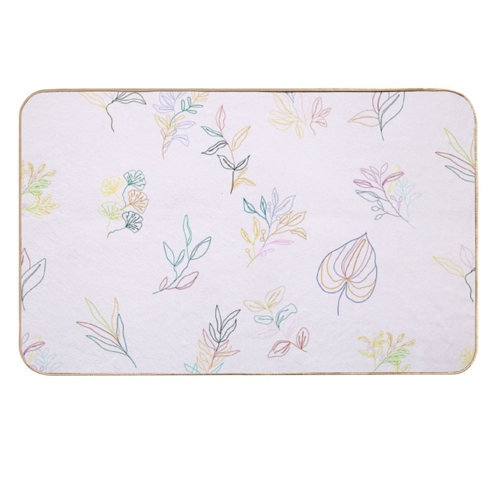 Blushing Botanicals  Dirt-Trapping Bath Mat