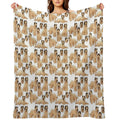 Briard Dog Pattern Durable Throw Blanket