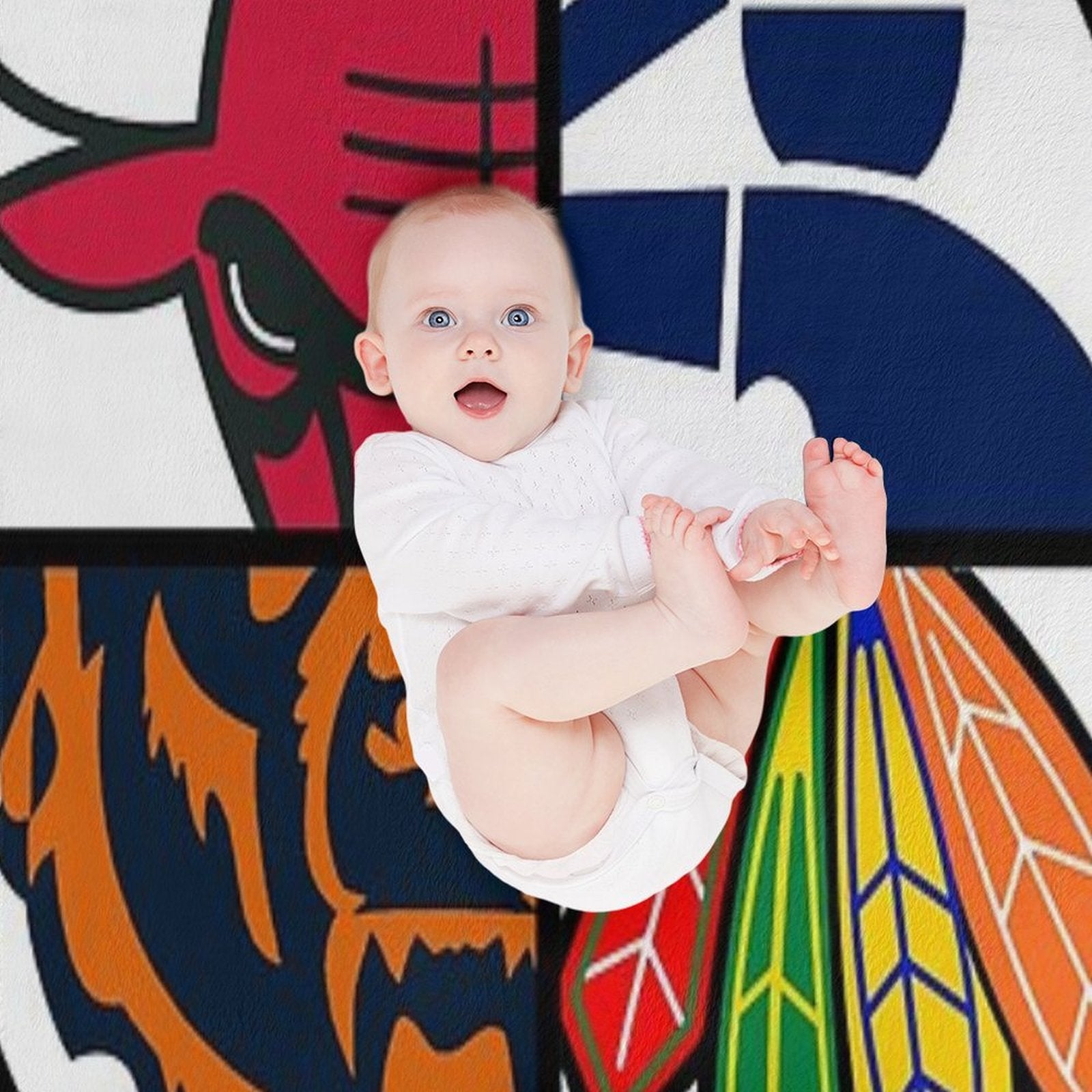 Chicago Southside Sports Machine-washable Throw Blanket