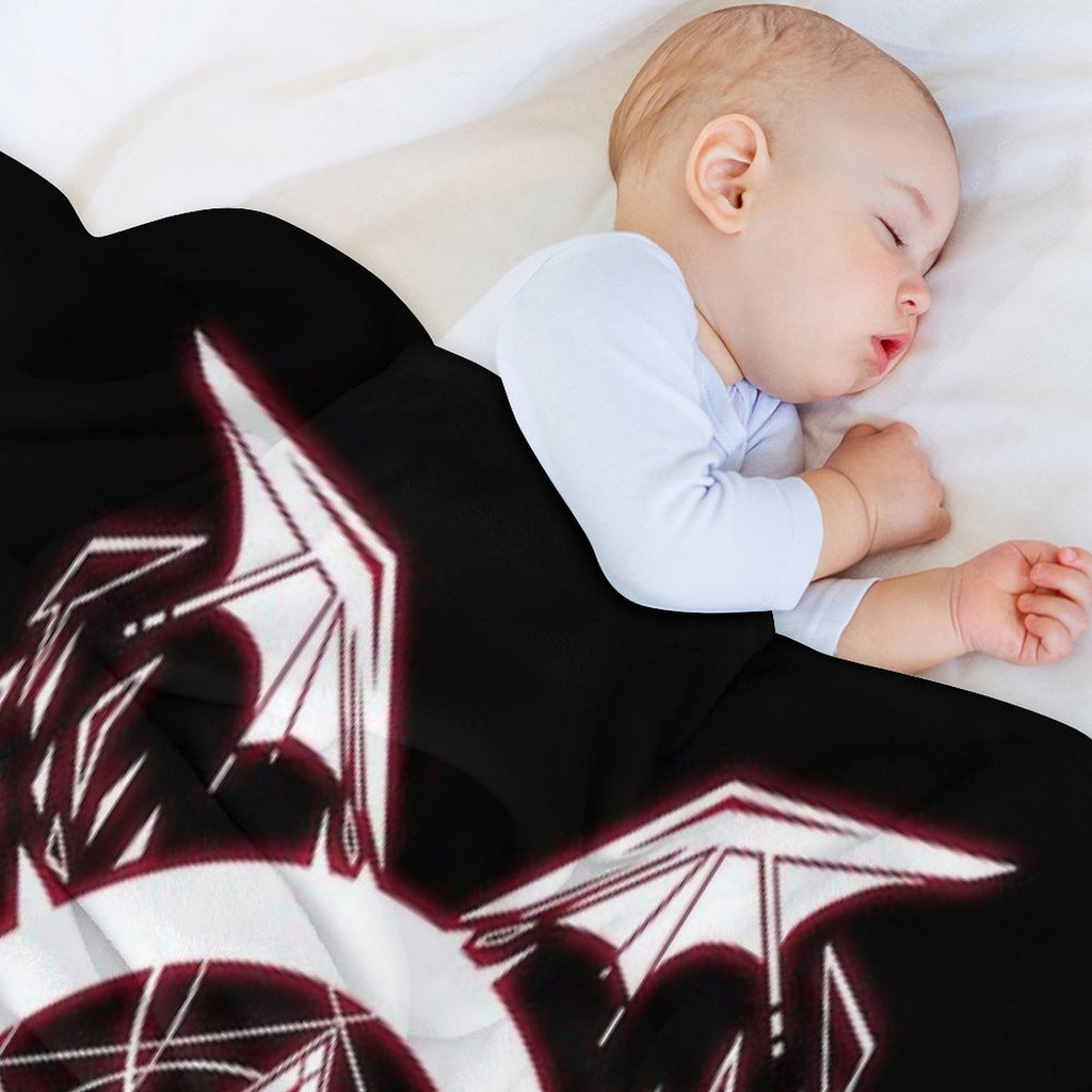 Glowing Snakes of Alchemy Multi-functional Throw Blanket