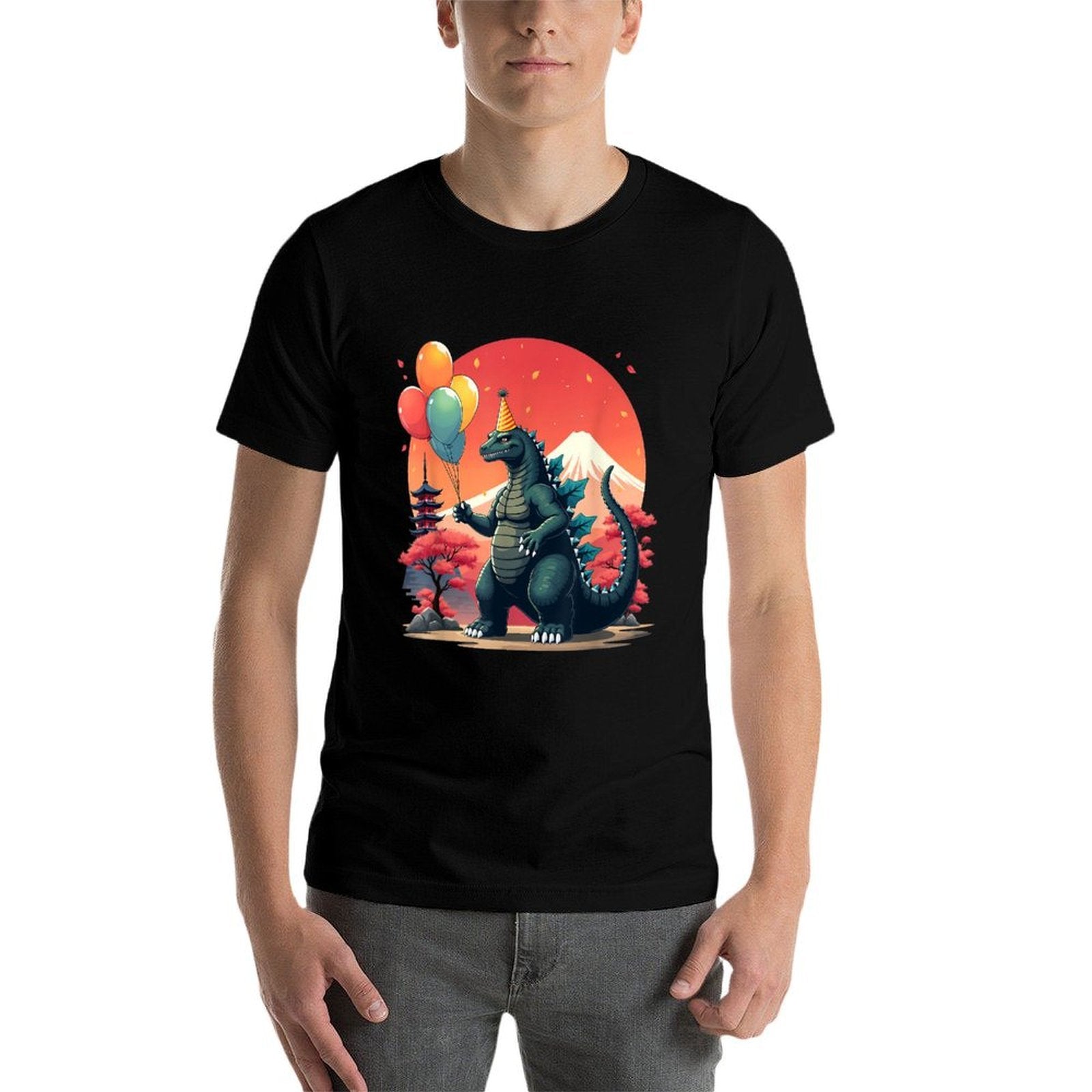 Kaiju Birthday Japan Monster Movie Bday Party  Affordable Price T-Shirt