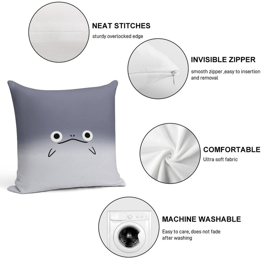 Namazu FFXIV Soft Short Plush Fabric Throw Pillow